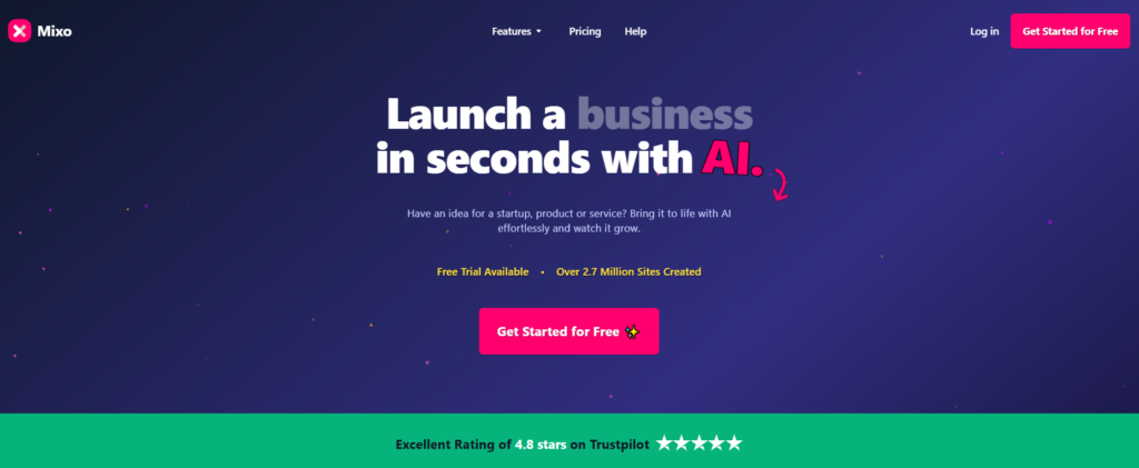 Launch Your Startup Idea in Minutes with Mixo: AI-Powered Website Builder
