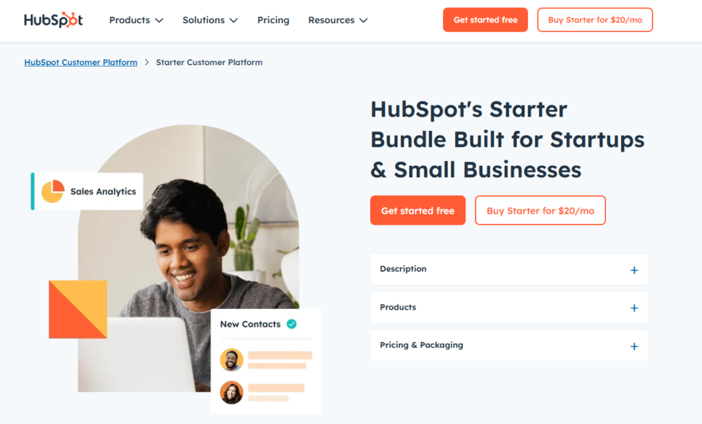 hubspot starter